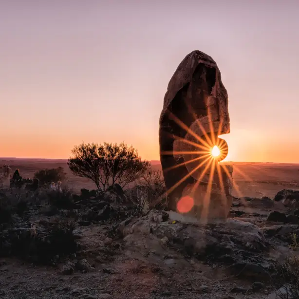 Australien NSW Broken Hill Skulpturen