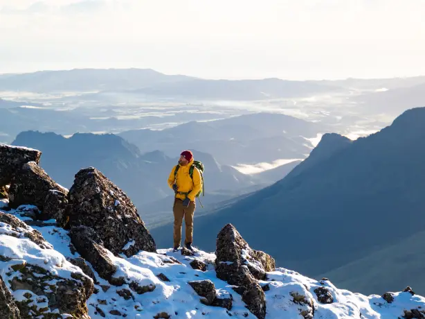 nz-north-MountHikurangi-hiker