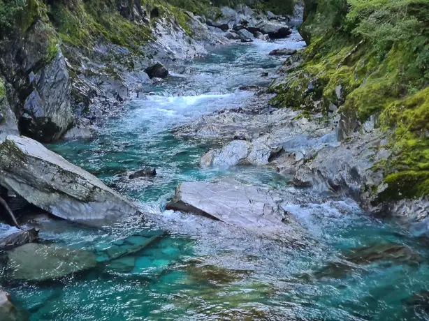 Blue Pool Track im Mount Aspiring Nationalpark