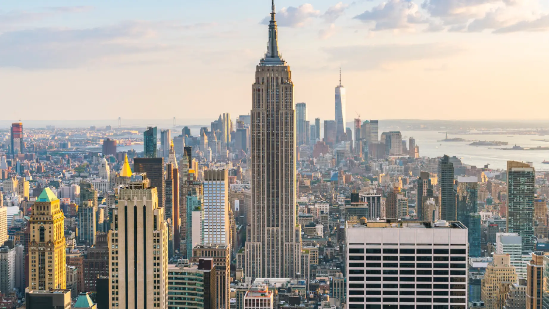 USA New york skyline manhatten