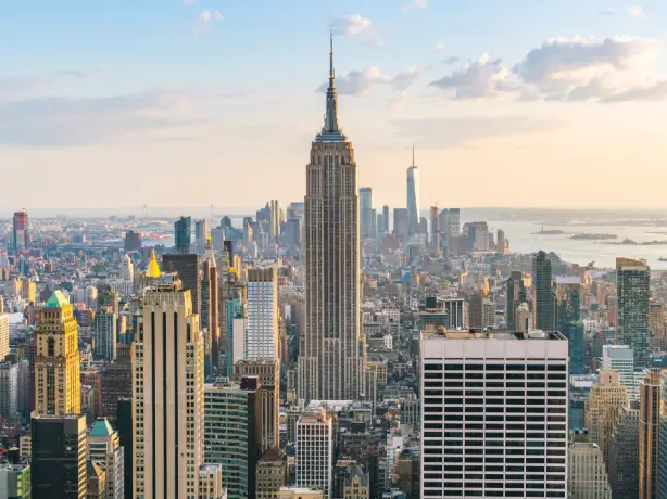 USA New york skyline manhatten