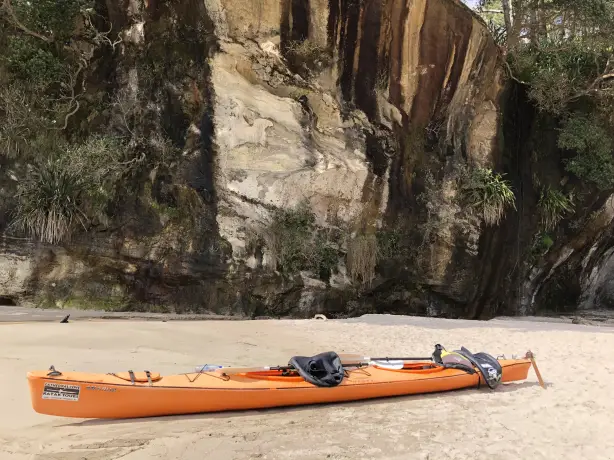 Neuseeland Nordinsel Coromandel Cathedral Cove Kayak