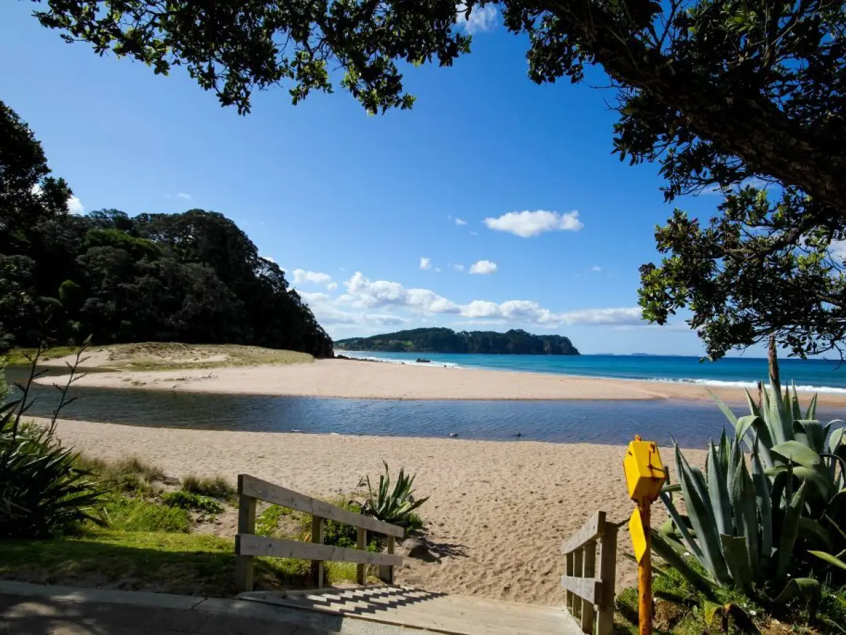 Coromandel Heißwasserstrand, Neuseeland