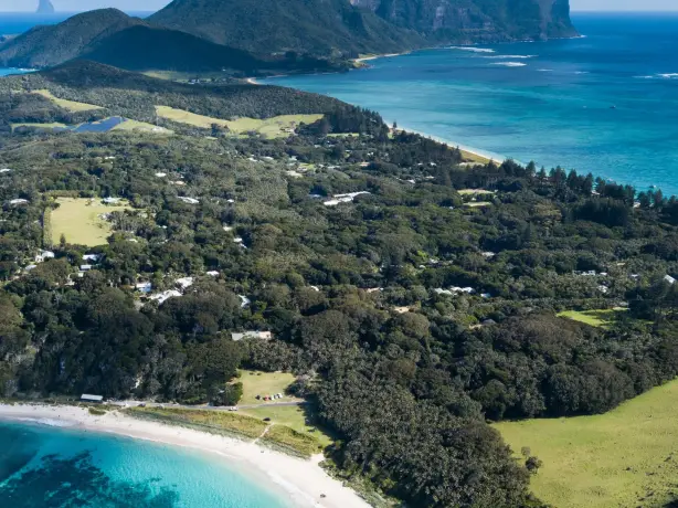 Australien New South Wales Lord Howe Island Vogelperspektive