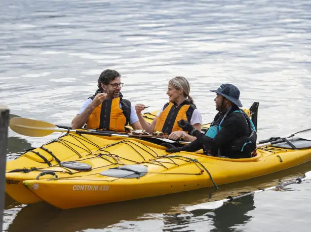 Australien New South Wales Batemans Bay Kajaktour