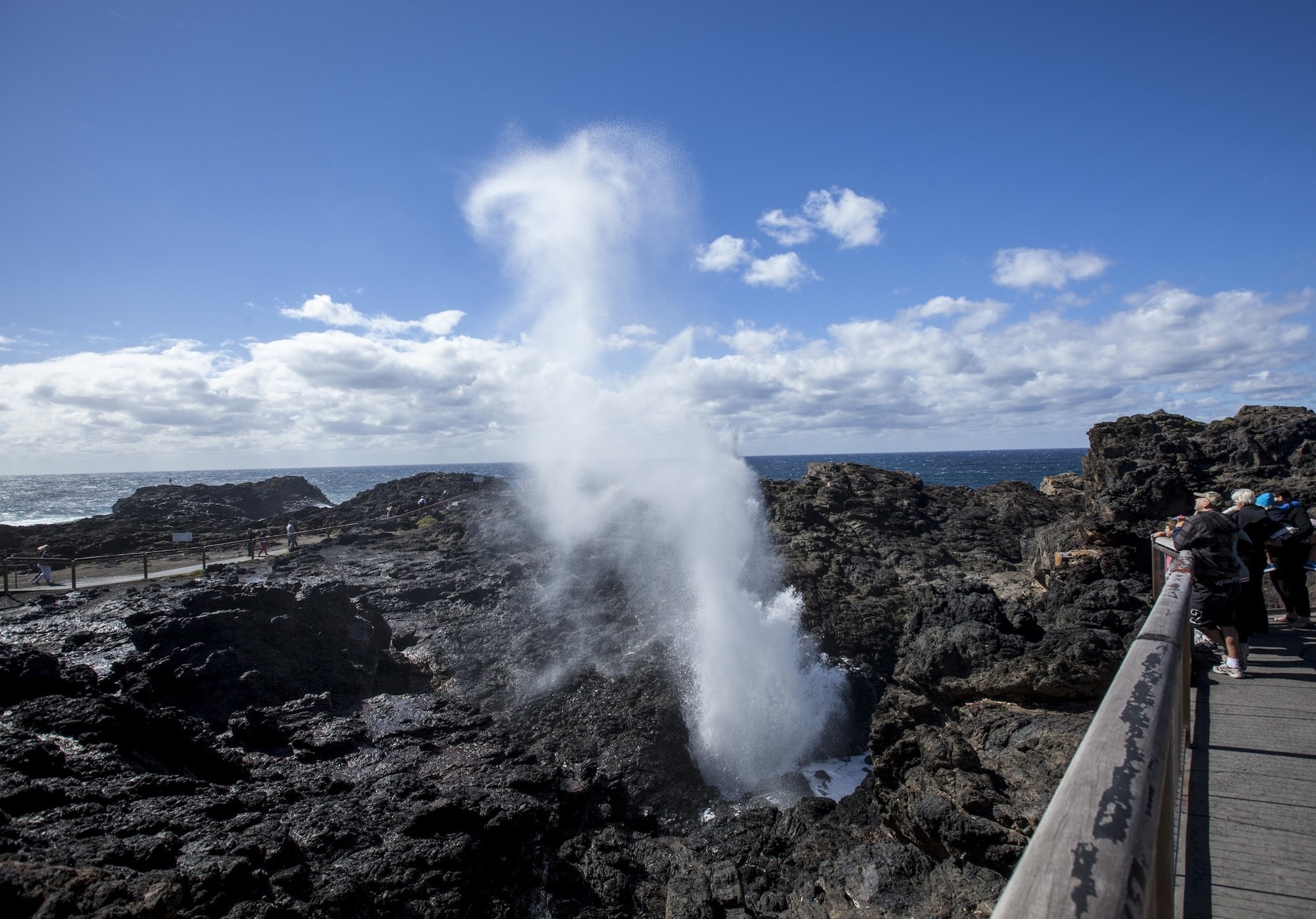 Australien New South Wales Süden Kiama blow hole