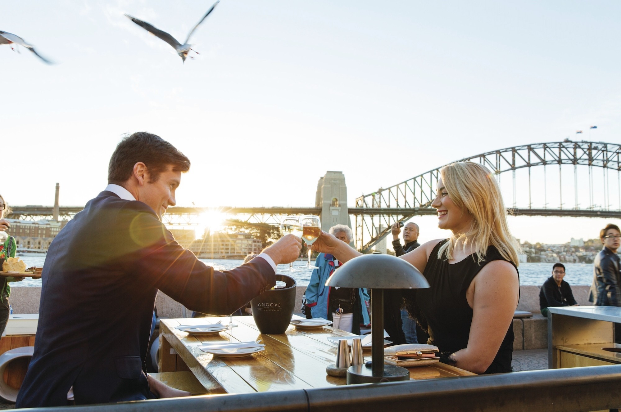 Australia nsw sydney opera bar sunset drinks
