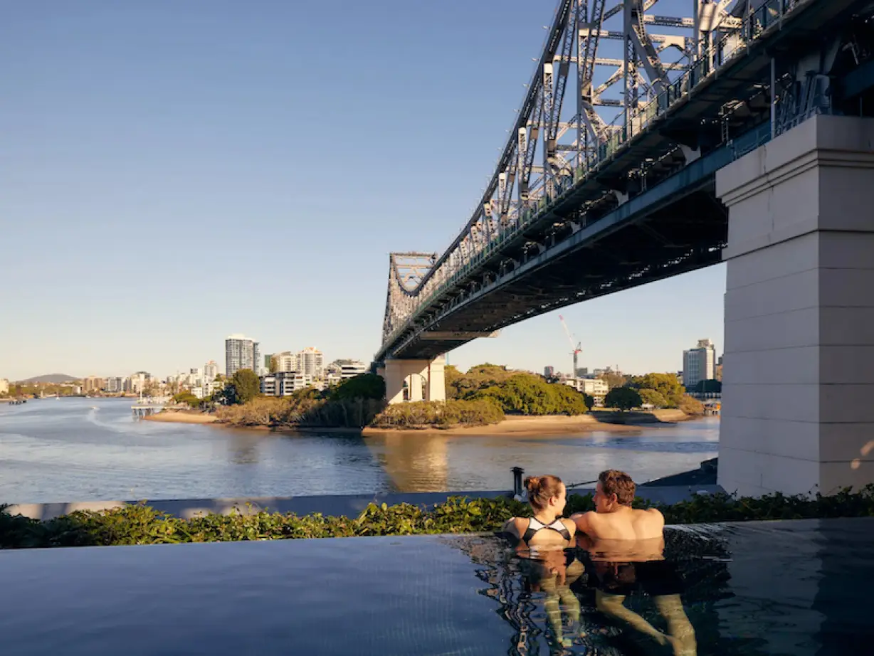 Australien Brisbane Brücke