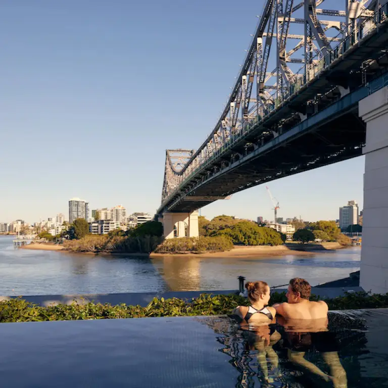 Australien Brisbane Brücke