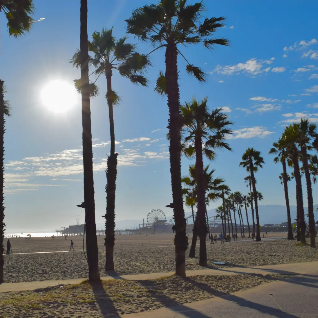 Strand van Santa Monica, VS
