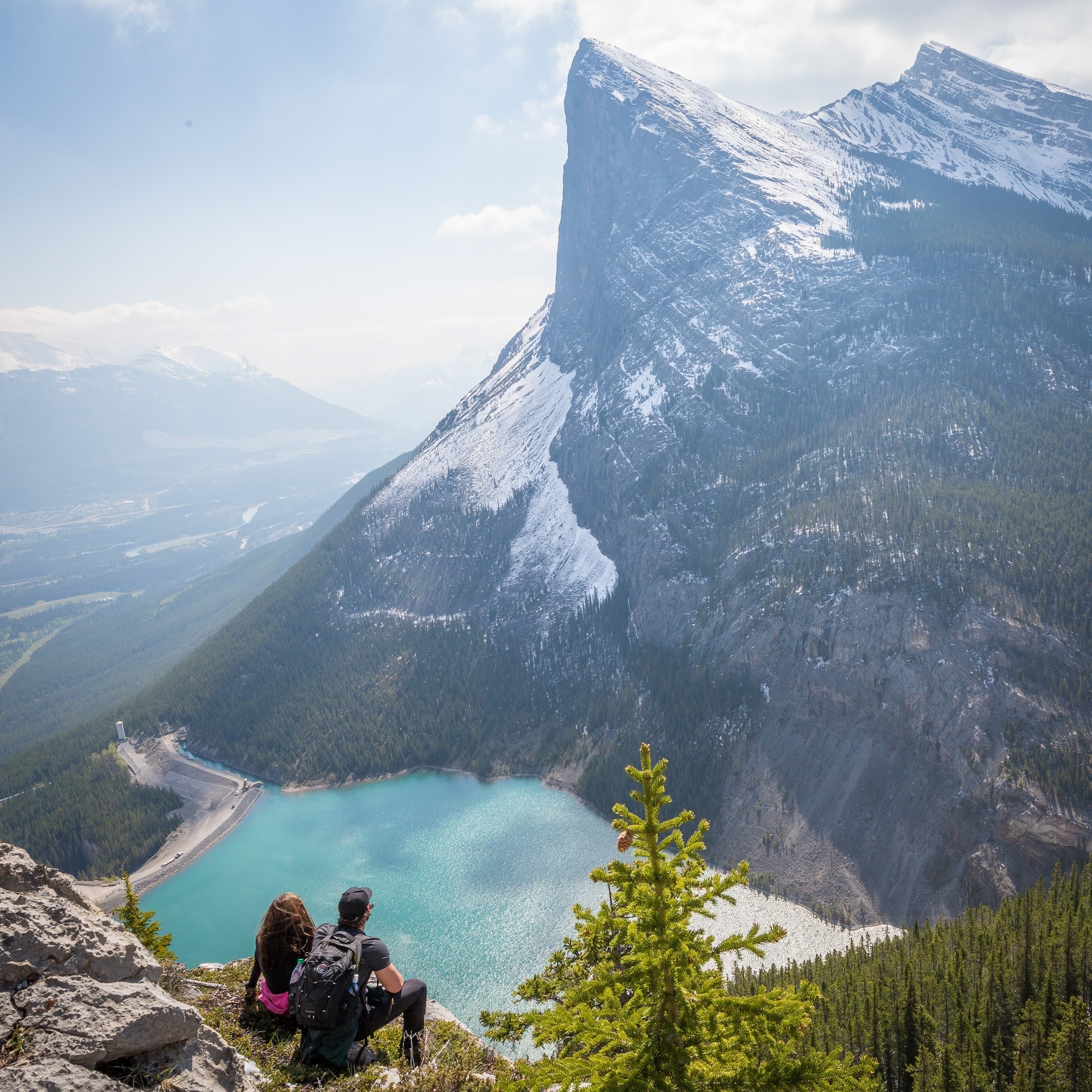Kanada Paar Canmore