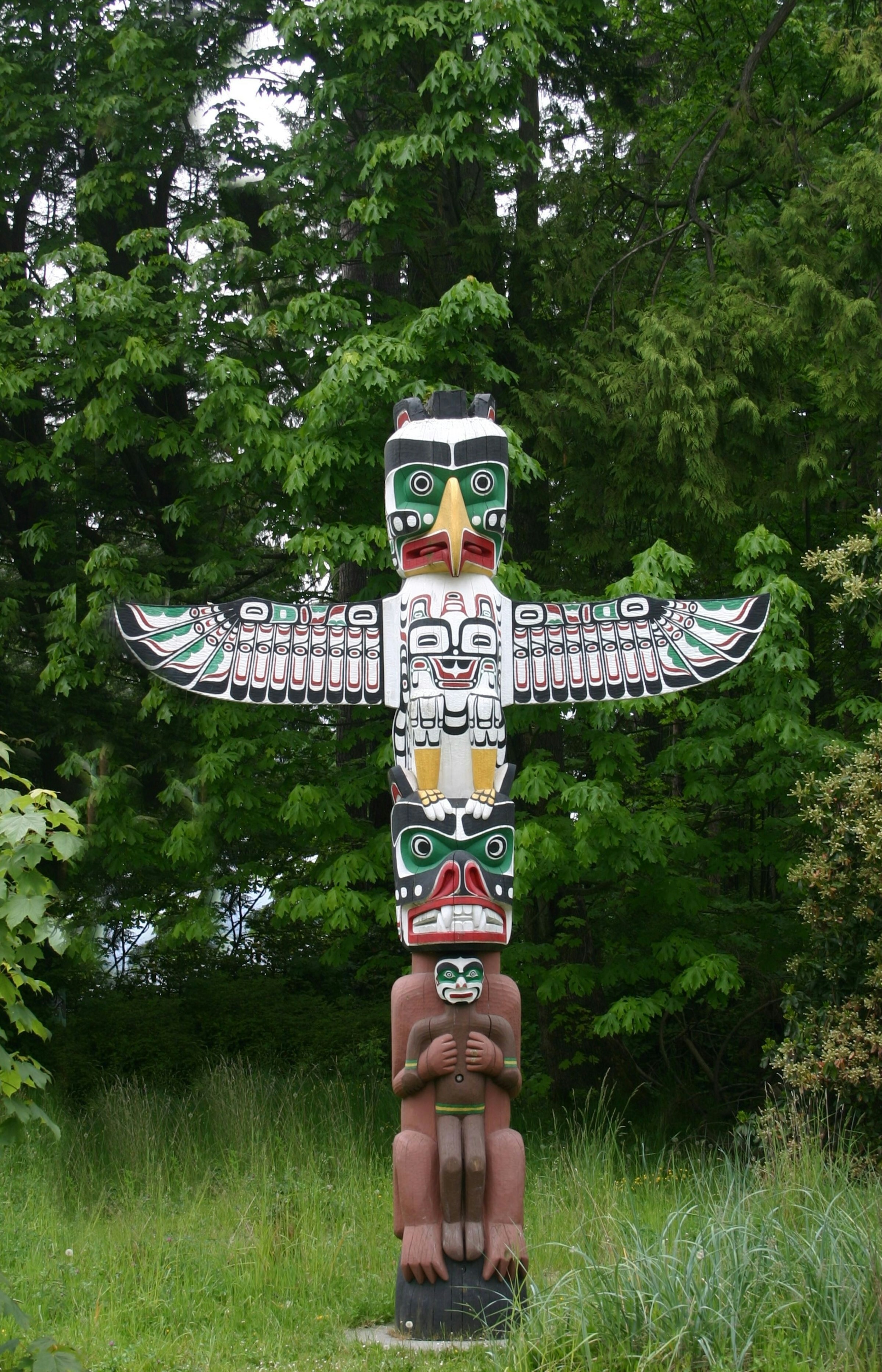 Can vancouver stanley park totem poles