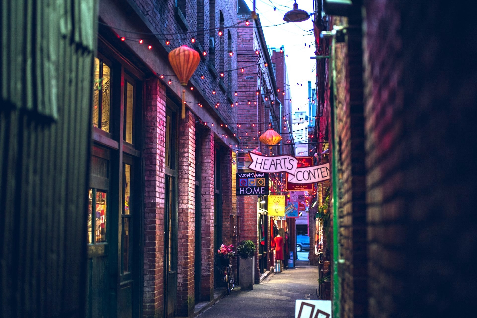 Kanada British Columbia Victoria China town