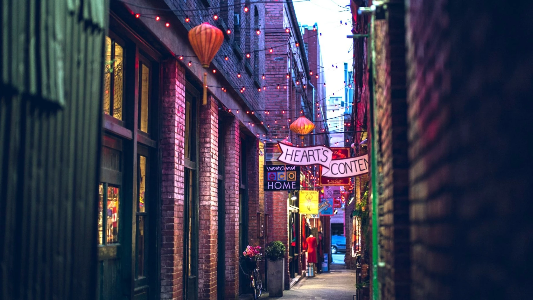 Kanada British Columbia Victoria China town