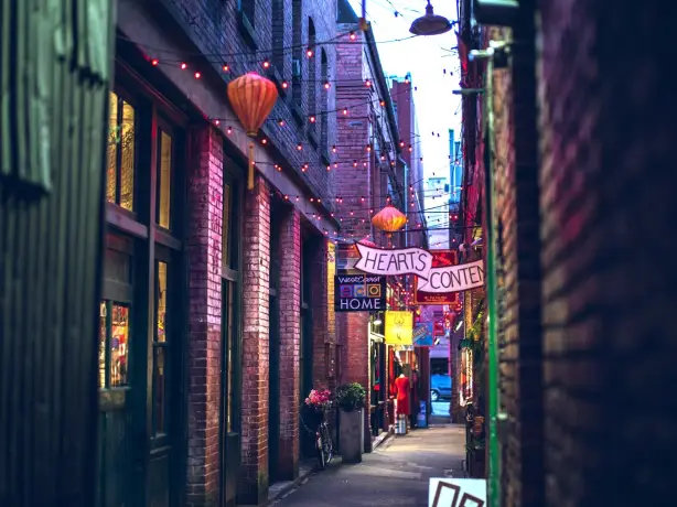 Kanada British Columbia Victoria China town