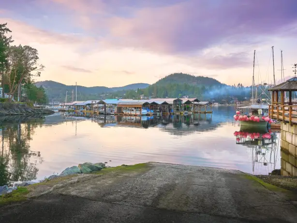 Pender Harbour on the Powell River, Sunshine Coast