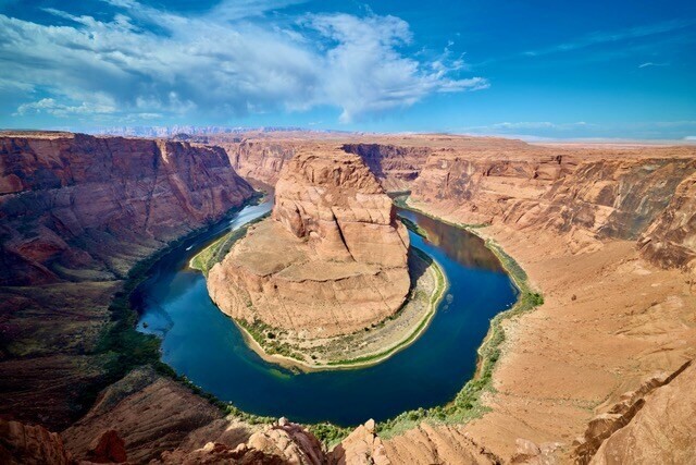 USA Utah Horseshoe Bend Gisela & Peter Riegel