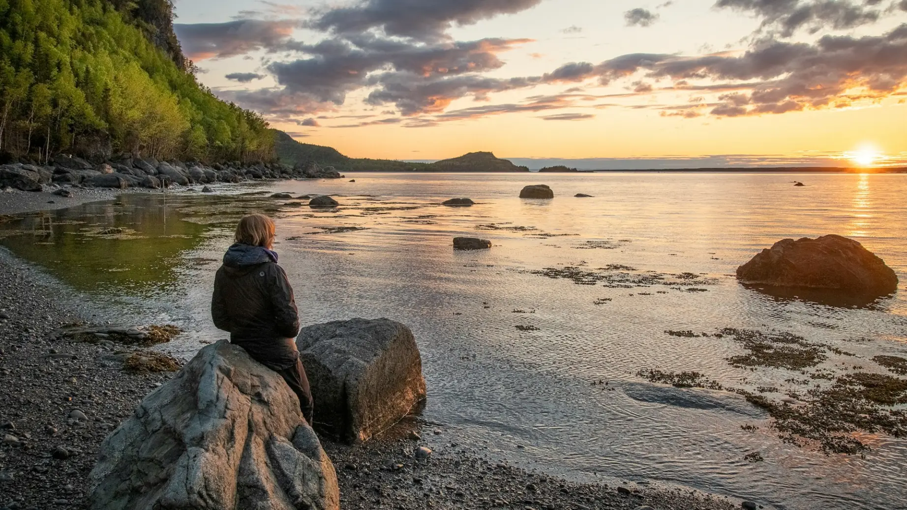 Ost Kanada Québec Küste