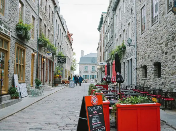 Ost Kanada Québec Provinz Dorf