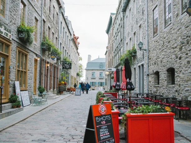 Ost Kanada Québec Provinz Dorf