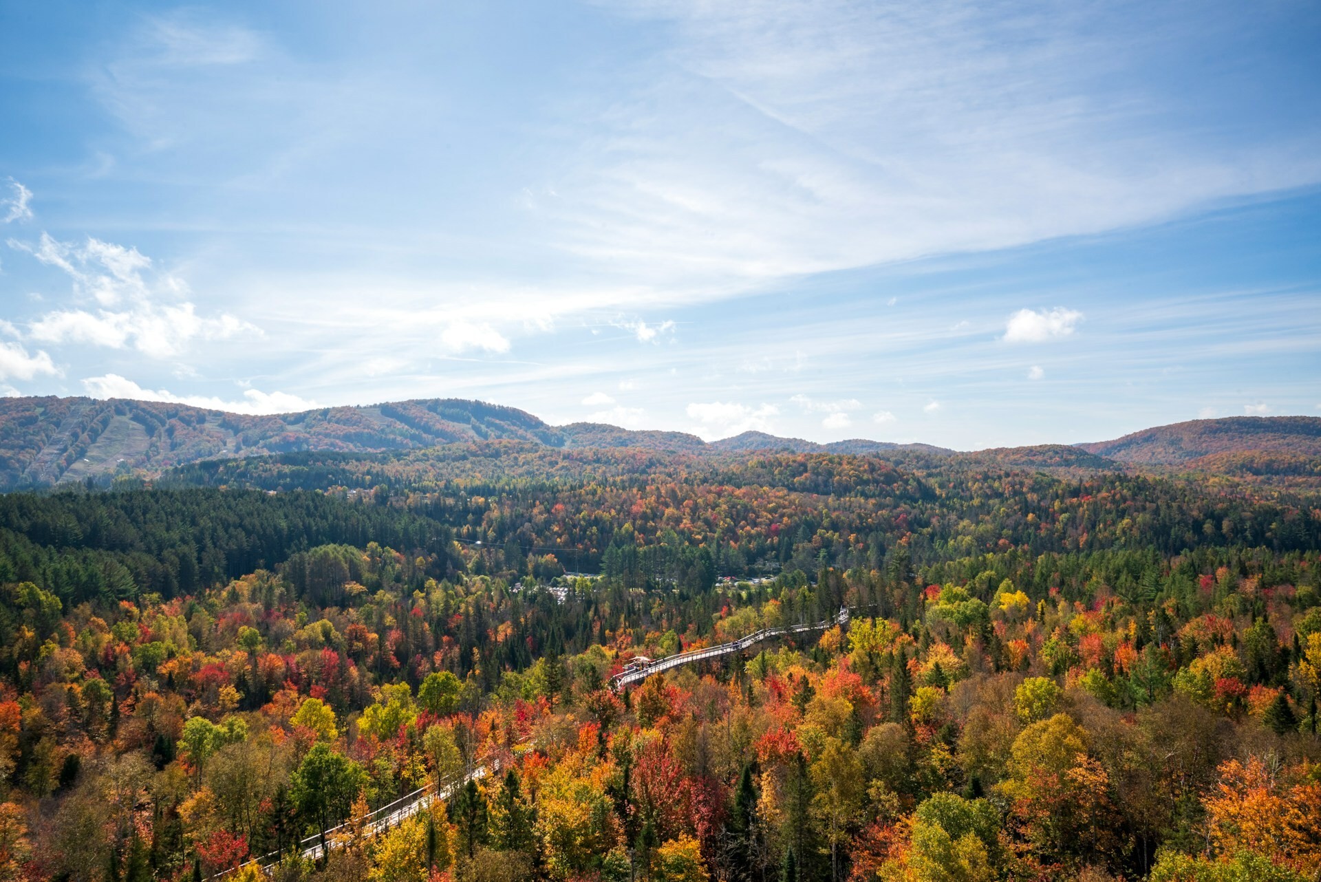 Ost Kanada Québec Herbst