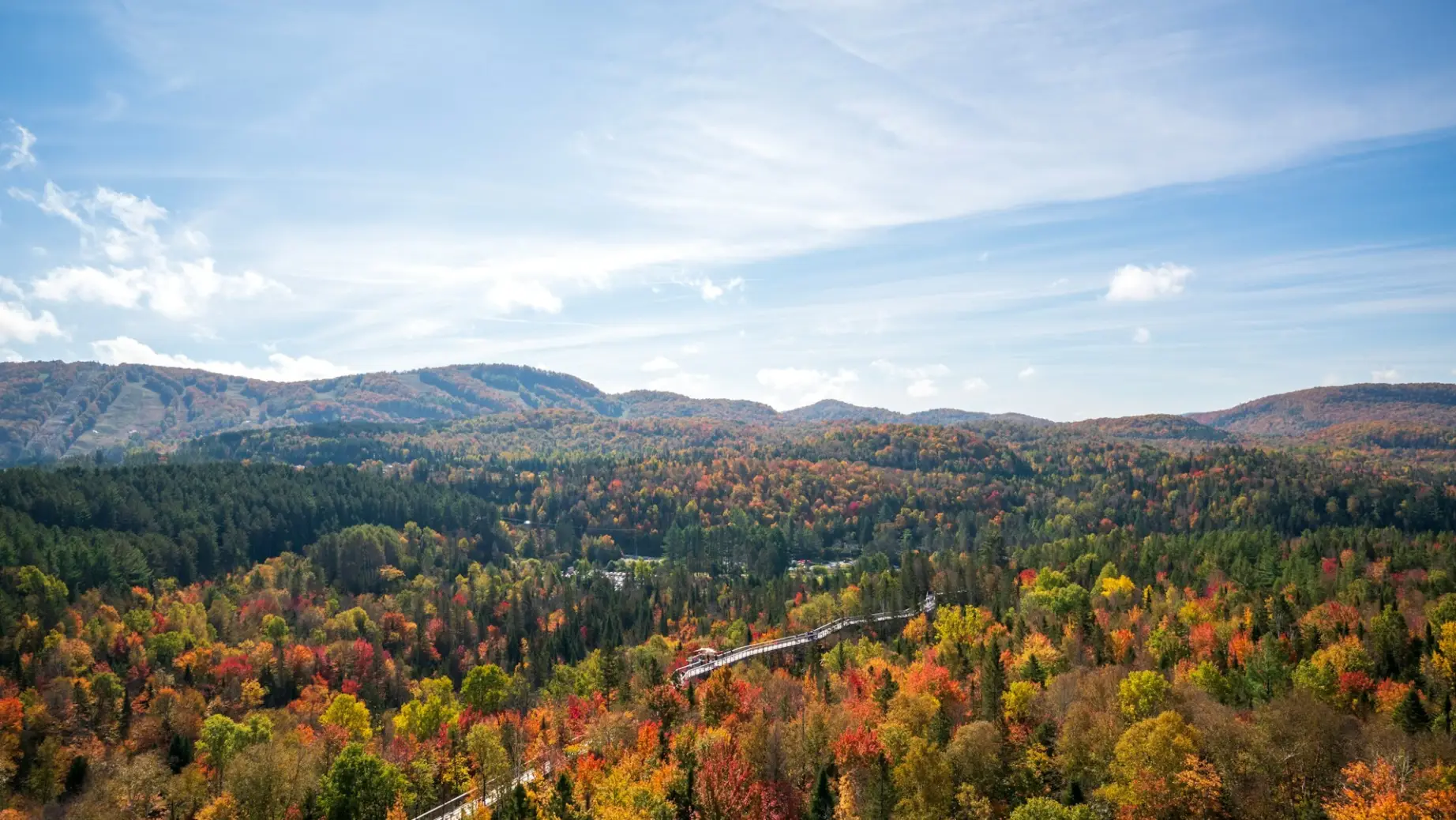 Ost Kanada Québec Herbst