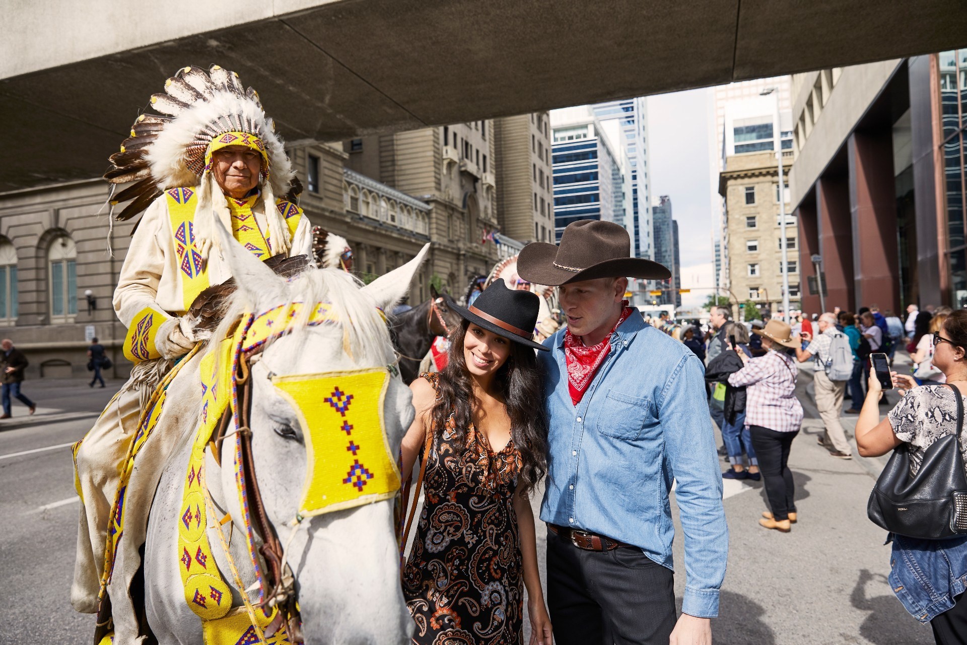 ca_first nations parade_downtown calgary_