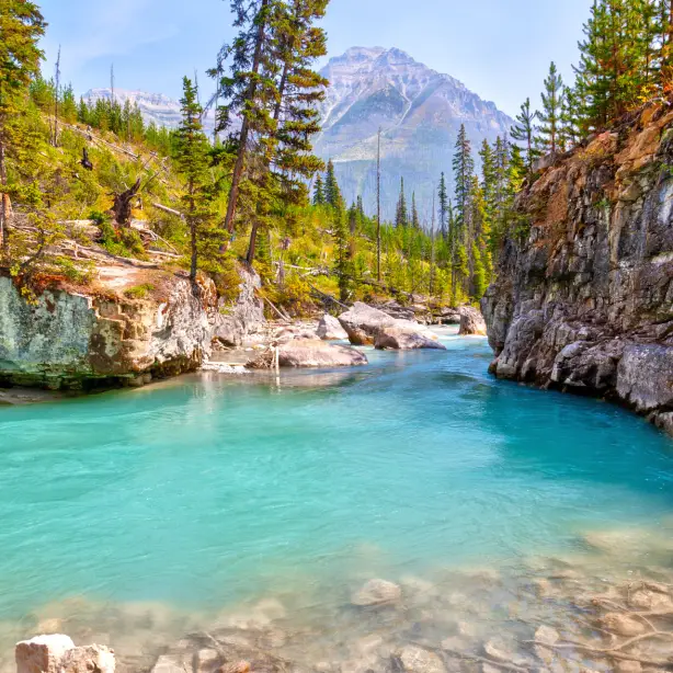 CA British Columbia Kootenay NP Marble Canyon