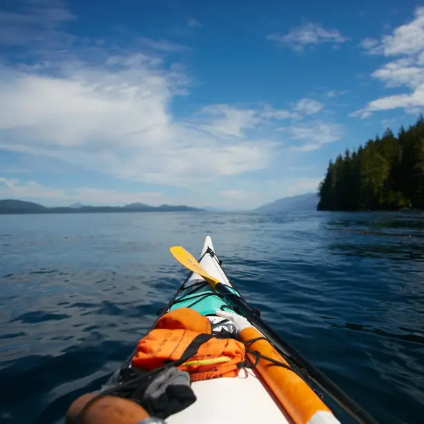 CA British Columbia Vancouver Island Telegraph Cove kayak