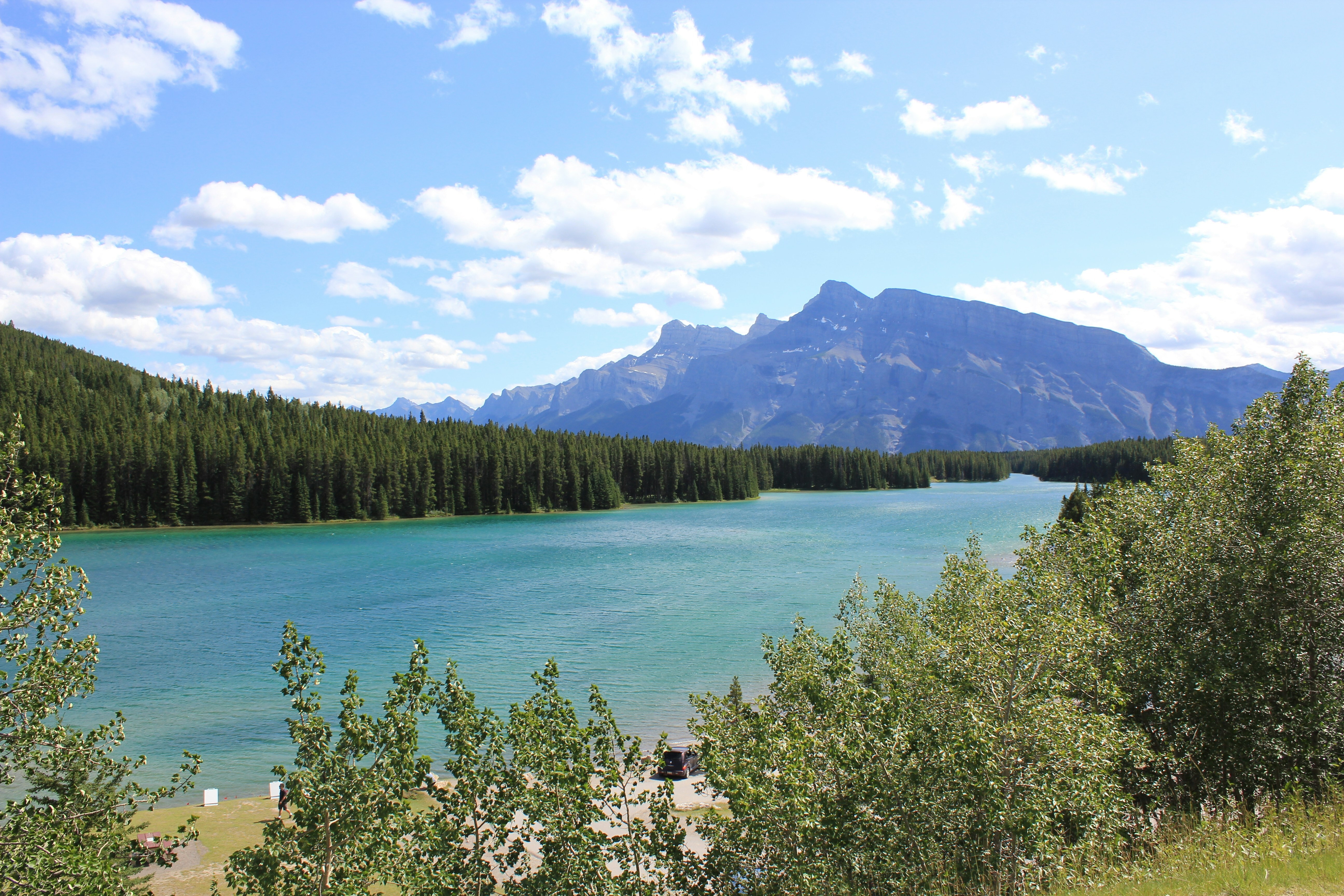 CAN Banff national Park Lake Minnewanka