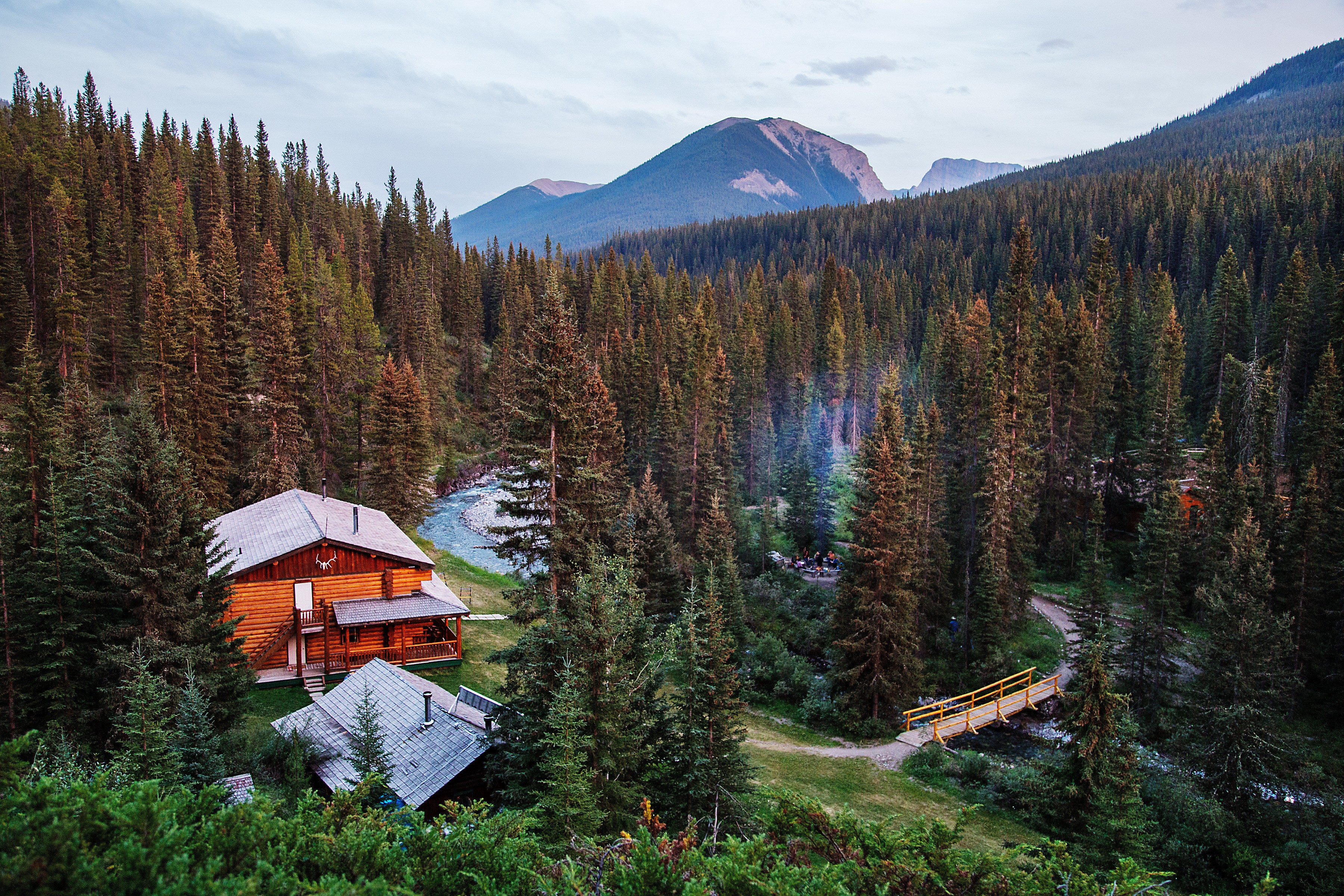 Canada Canadian Rockies Banff National Park lodge