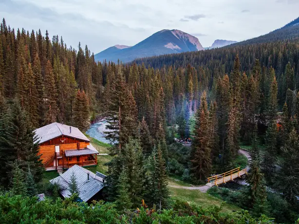 Canada Canadian Rockies Banff National Park lodge
