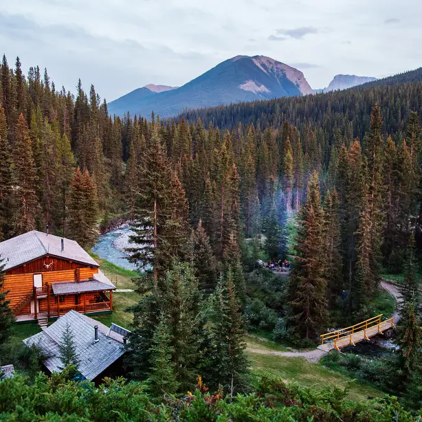 Canada Canadian Rockies Banff National Park lodge