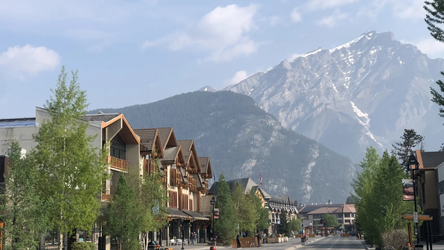 Canada Alberta Banff city