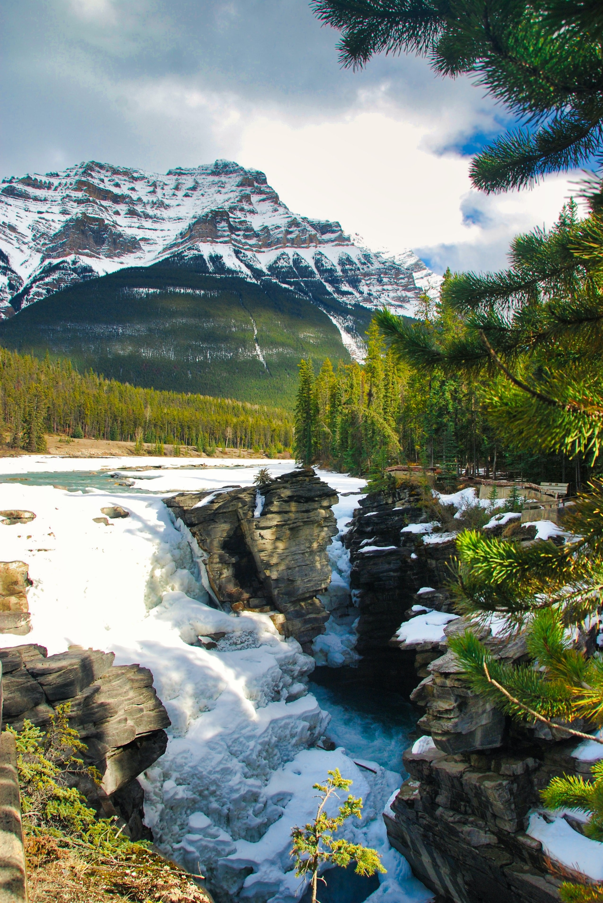 Canada icefields parkway athabasca falls waterfalls 2 floris siegers