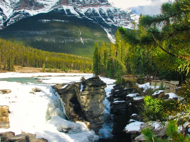 Canada icefields parkway athabasca falls waterfalls 2 floris siegers