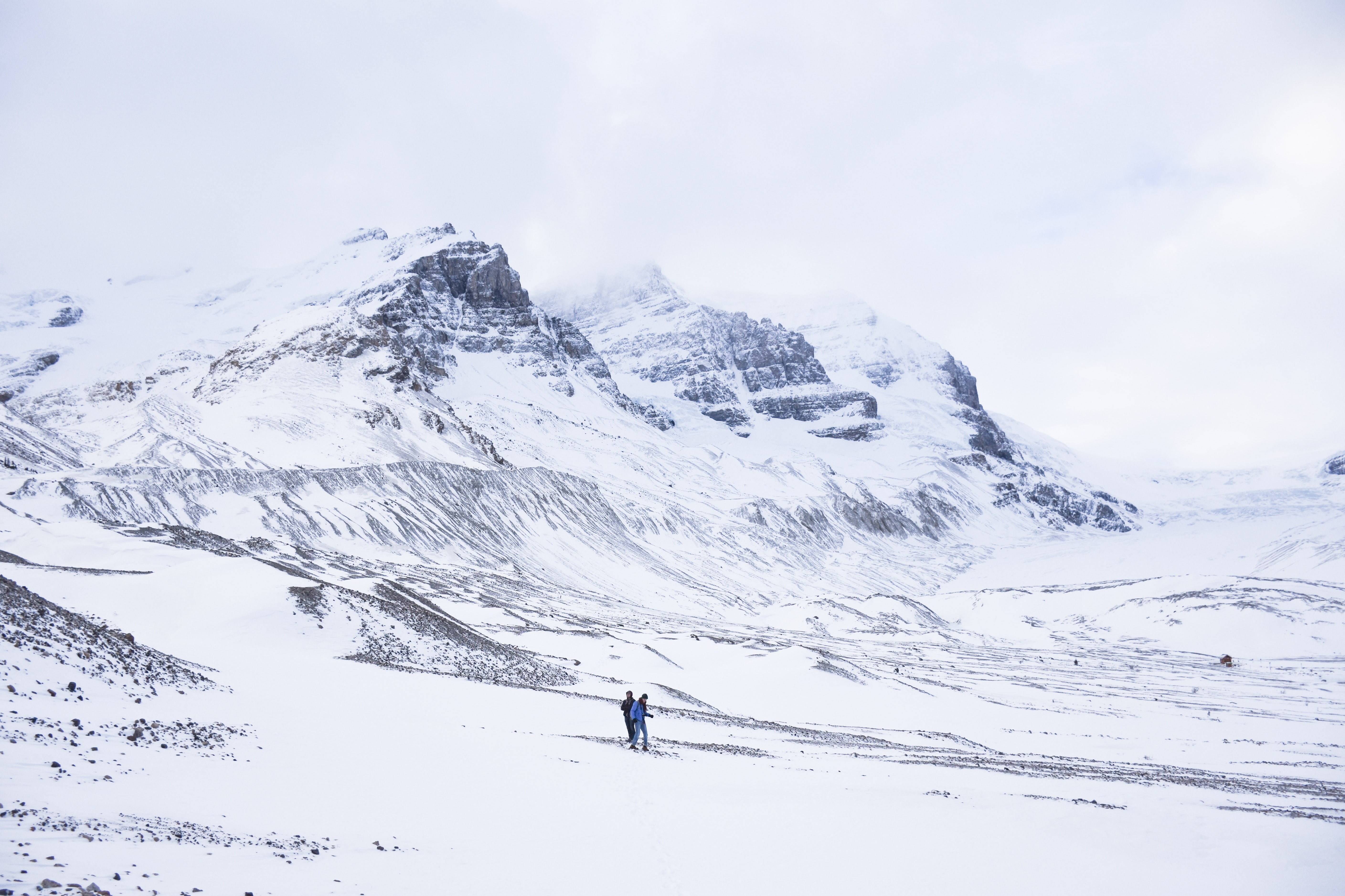 Canada icefields parkway athabasca glacier snow winter ian keefe