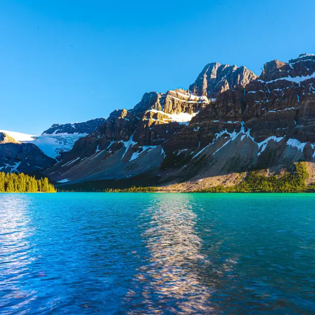 Canada icefields parkway bow lake mountains chong wei