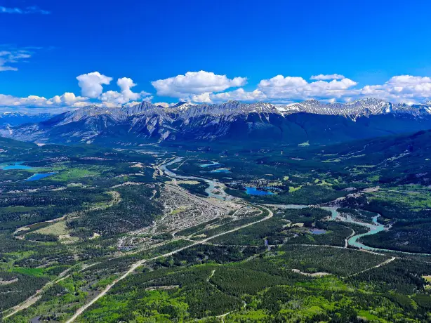 Canada icefields parkway jasper town