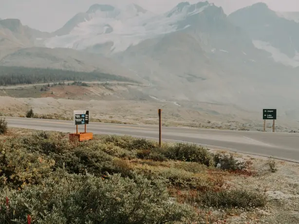 Canada icefields parkway road mountains abben s