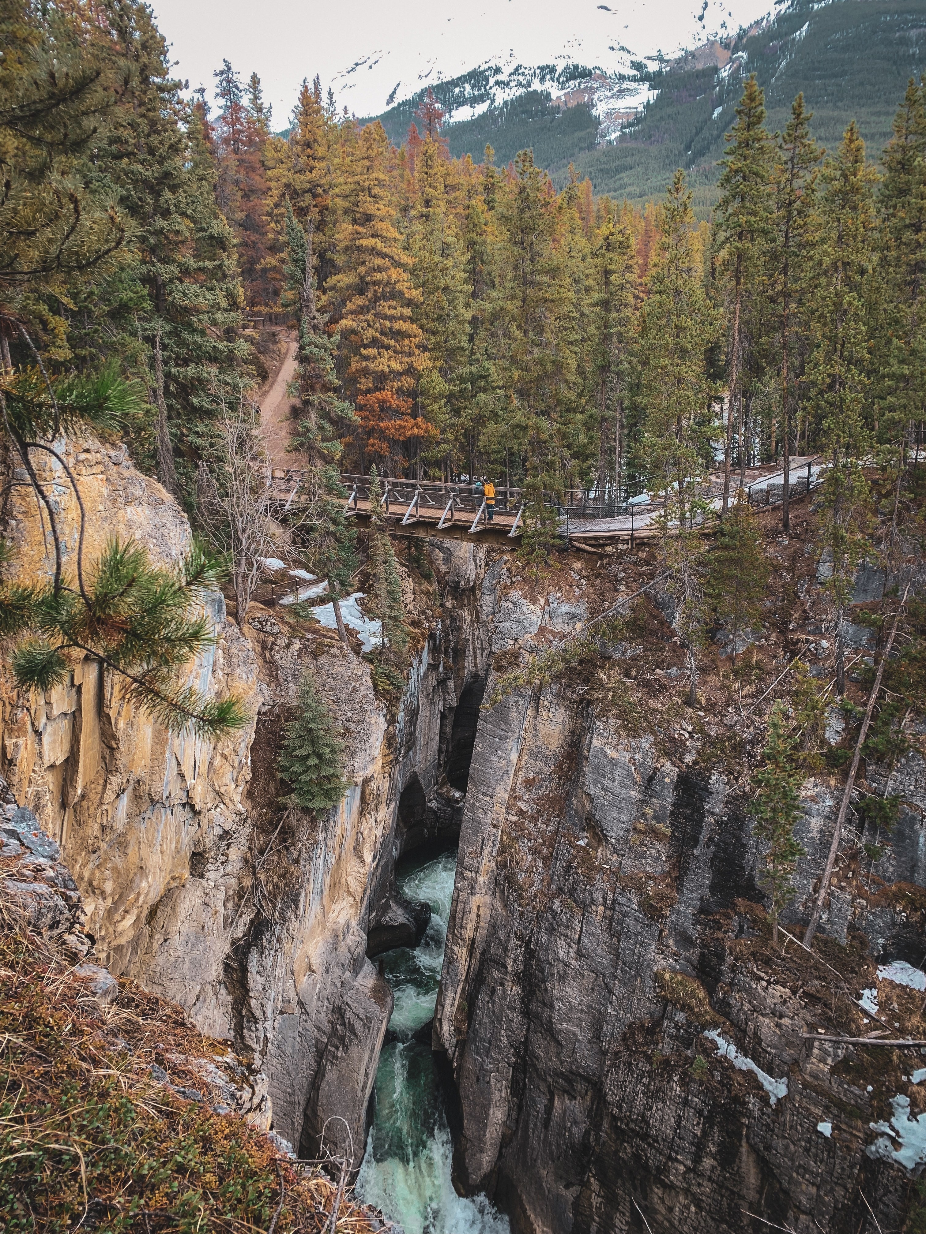 Canada icefields parkway water bridge will tarpey