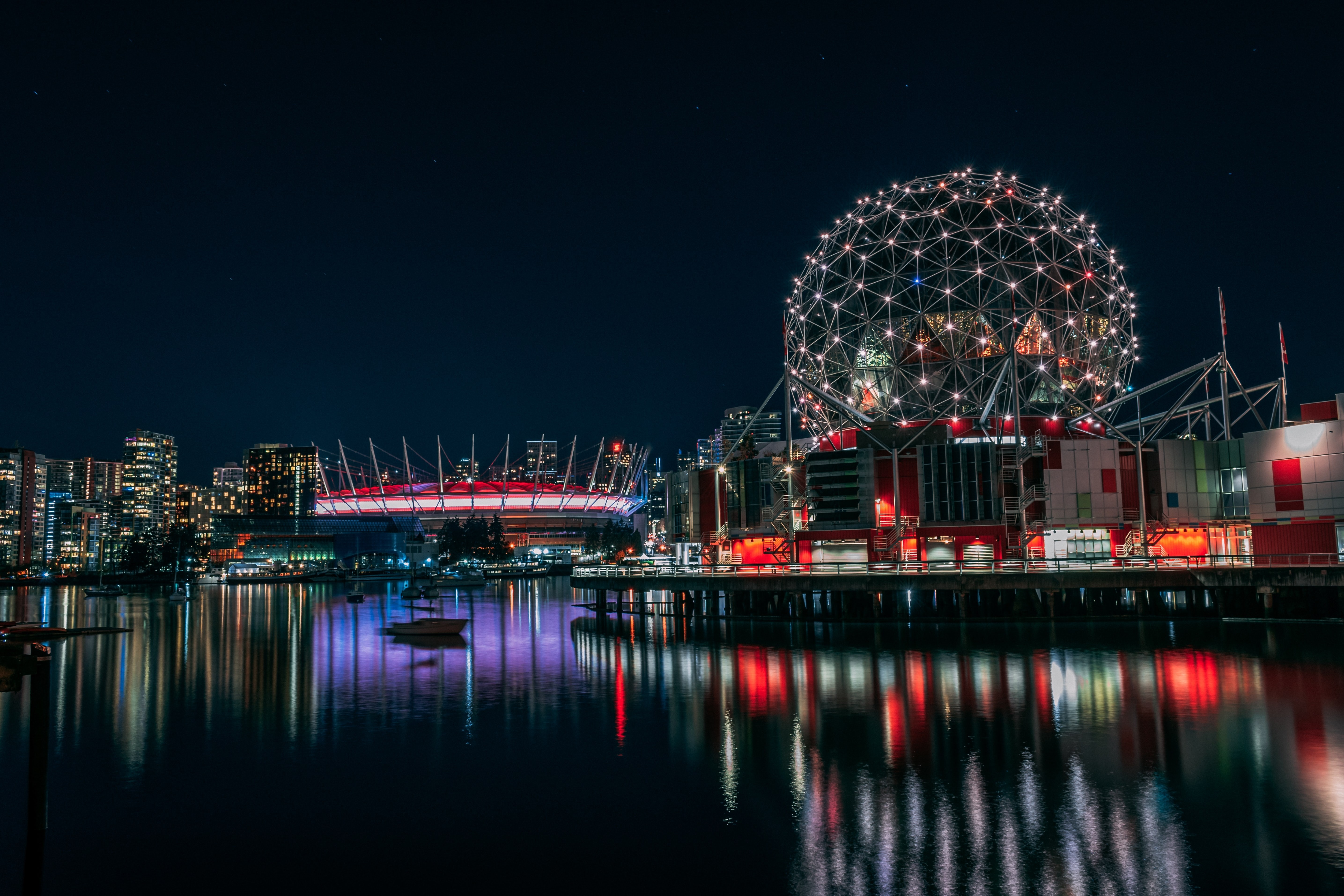 Kanada Vancouver Nacht