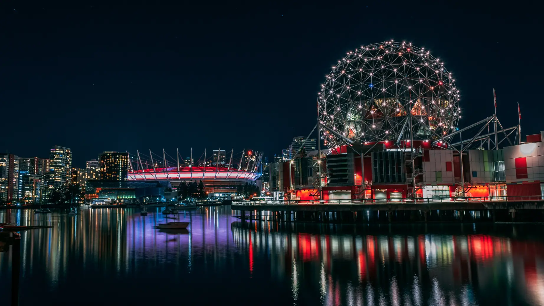 Kanada Vancouver Nacht