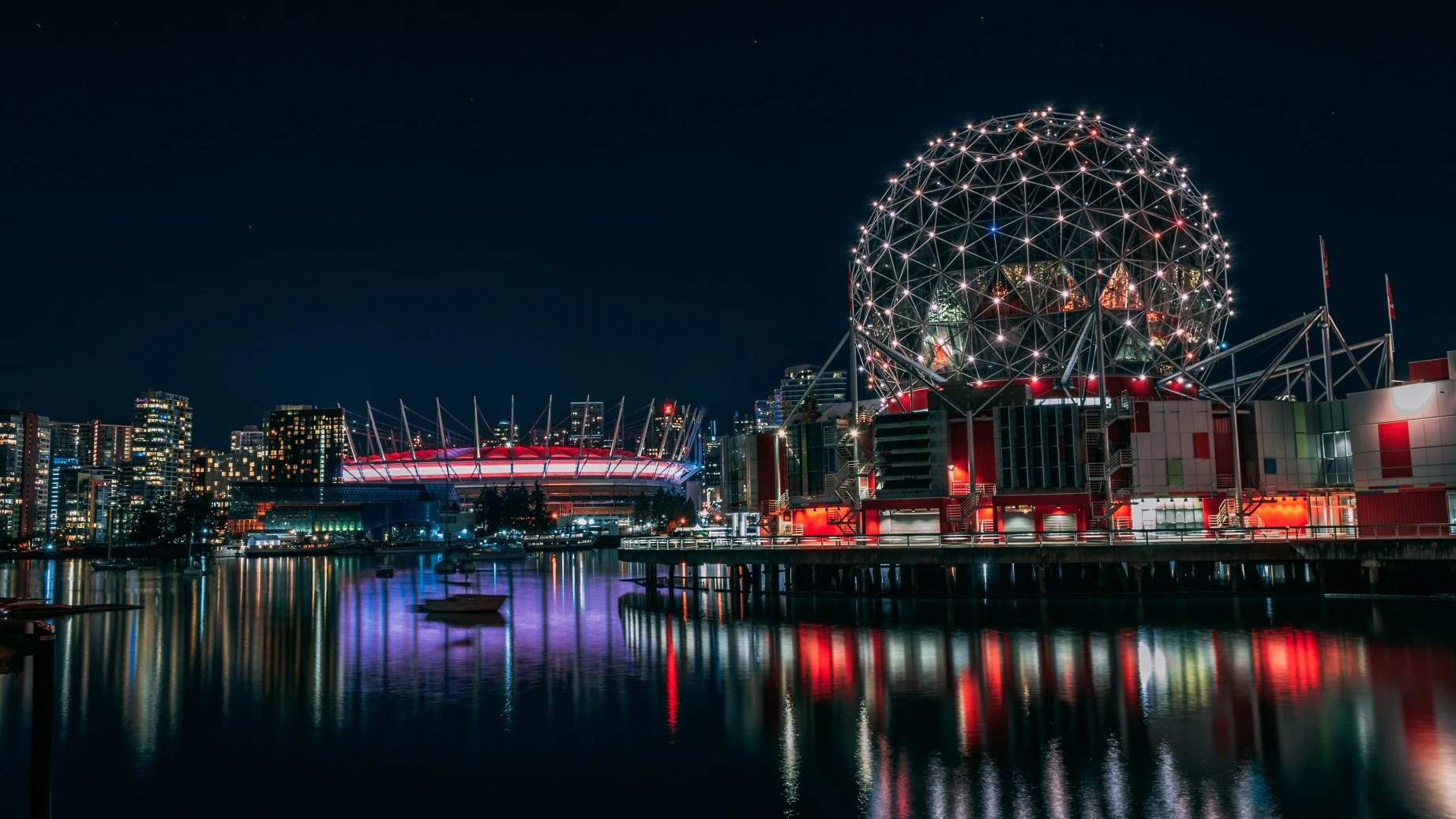 Kanada Vancouver Nacht
