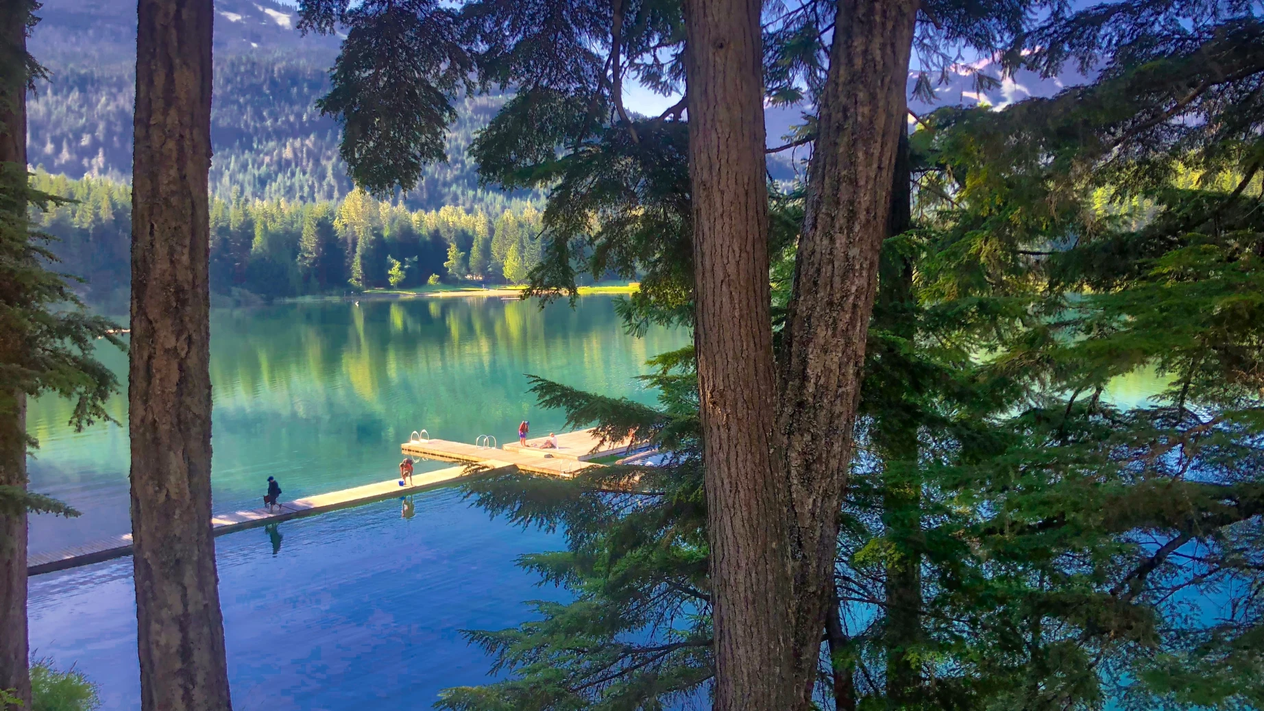 Whistler canada kayak lake