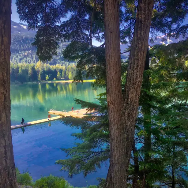 Whistler canada kayak lake