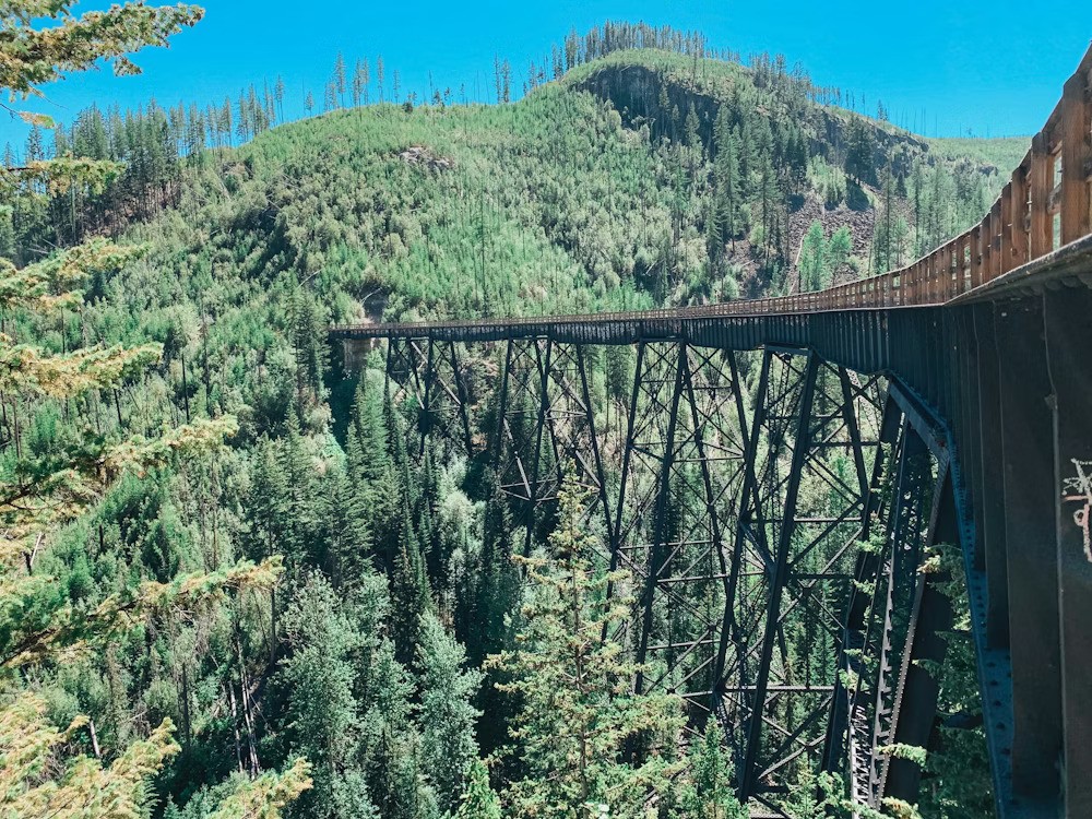 CA British Columbia Okanagan Valley Kettle Valley Rail Trail