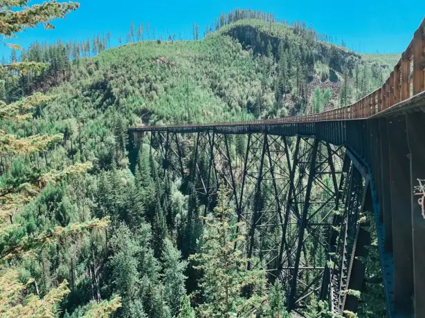 CA British Columbia Okanagan Valley Kettle Valley Rail Trail