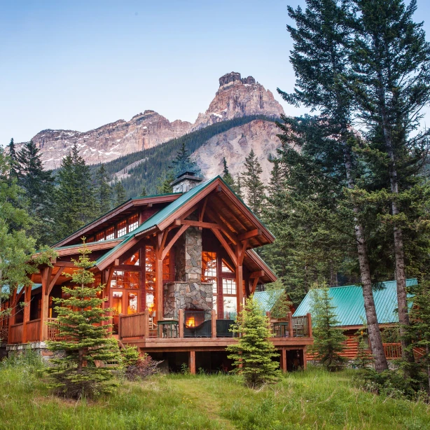 Unterkunft in Cathedral Mountain Kanada