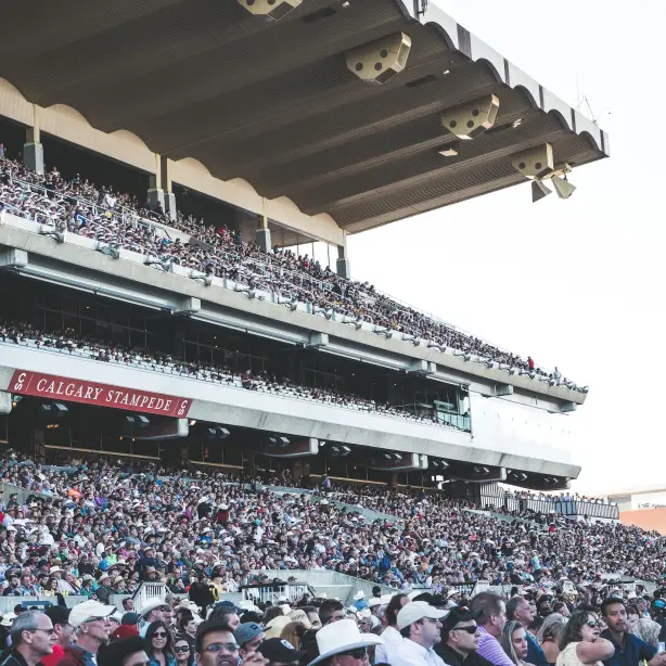 Canada Calgary Stampede crowd